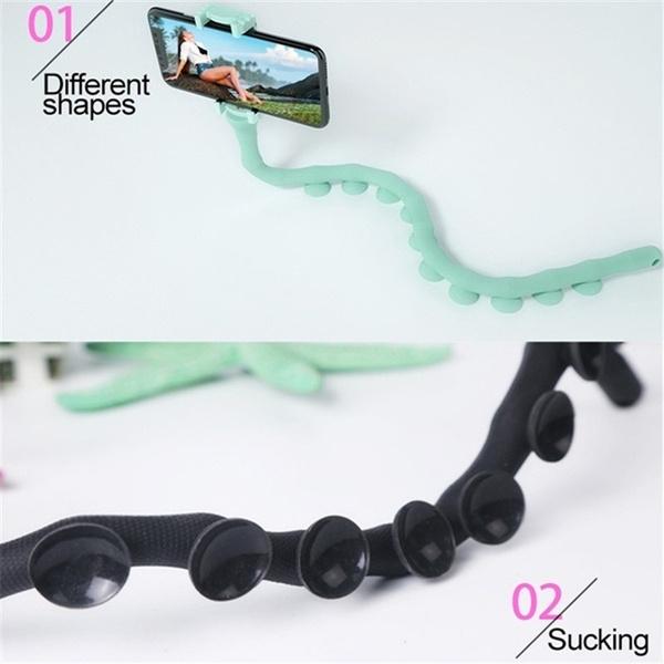 Mobile Phone Holder Multi-Functional Cute Warm Snake Holder