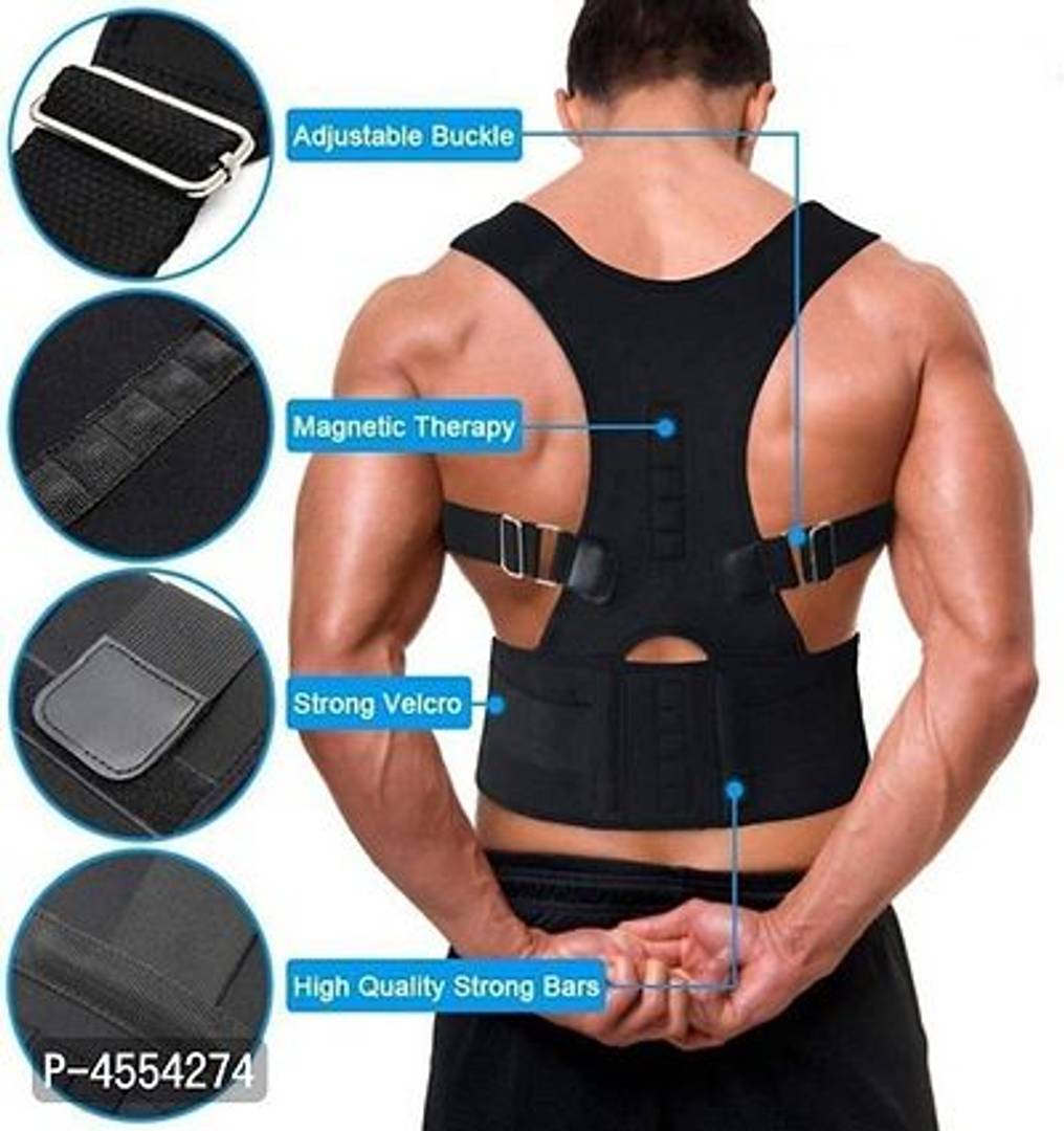 Magnetic Posture Corrector for Lower and Upper Back Pain