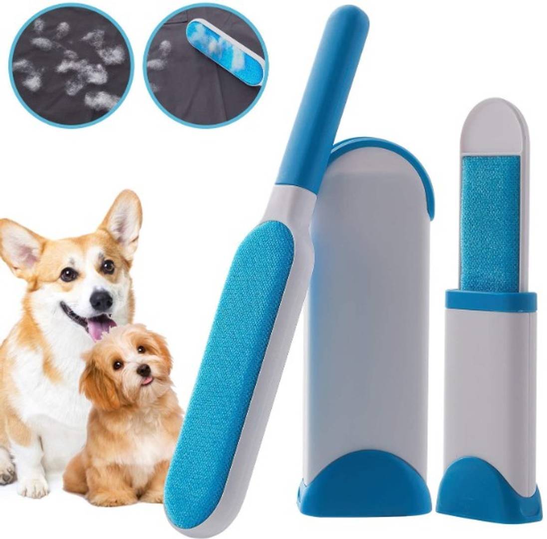 Reusable Washable Pet Fur & Lint Remover Brush Brush Dog Cat Hair Remover Brush from Clothing and Sofa Cleaning Brush