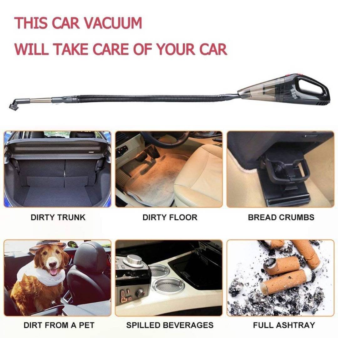 High Power Handheld Car Vacuum Cleaner for Car Dry and Wet DC12V (VC-111)