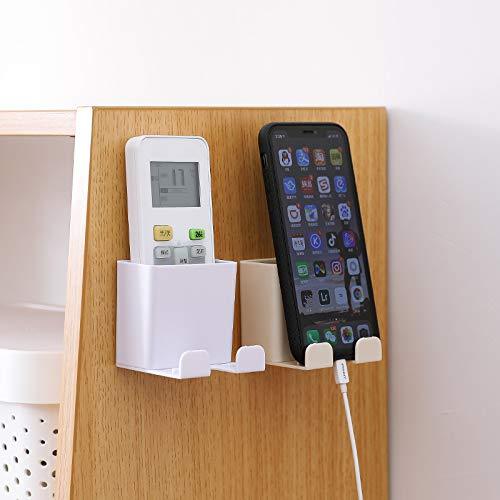 Wall-Mounted Mobile Phone Charging Stand with Hook
