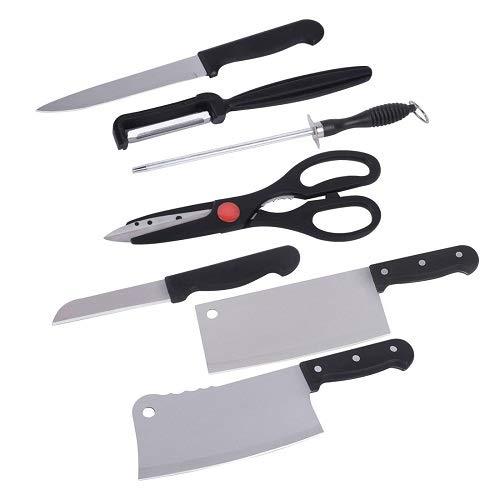 Stainless Steel 8 Pieces Kitchen Knives Set