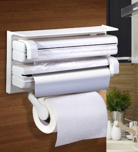 Kitchen Triple Tissue Paper & Foil Dispenser Holder