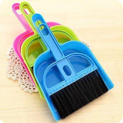 Plastic Mini Dustpan with Brush Broom