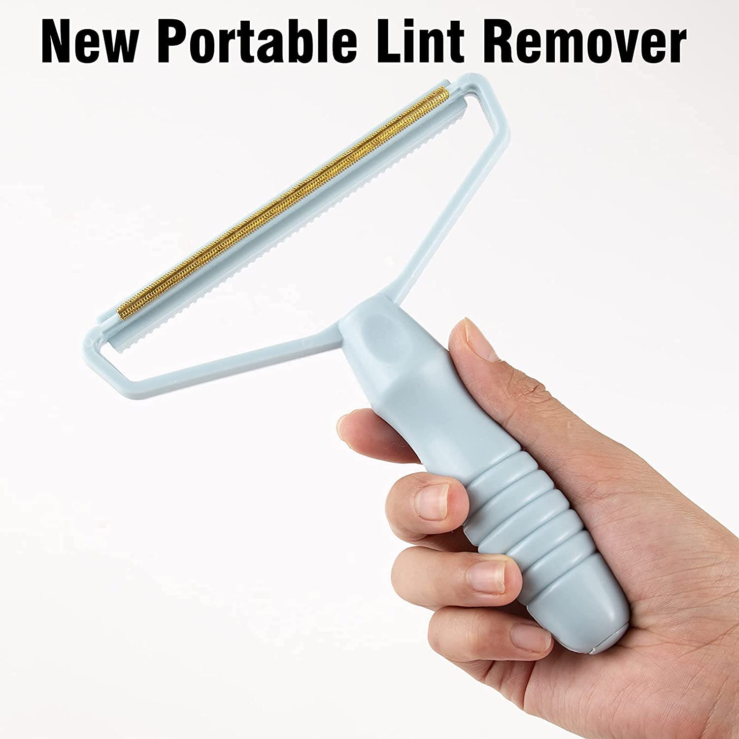 Portable Manual Lint Remover | Reusable Lint Remover for Clothes and Carpet | Hair Remover for Couch