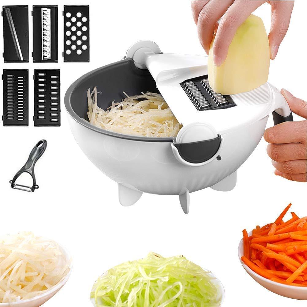 Vegetable Cutter - 9 in 1 Magic Multi-functional Vegetable Cutter & Choppers