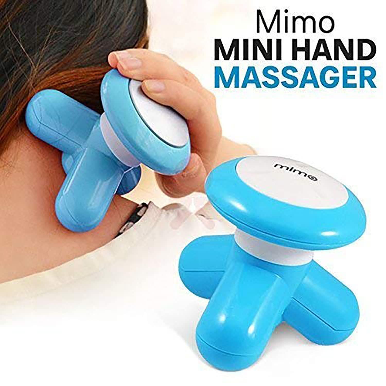 Full Body Massager Vibration Acupressure Electric USB Port Mini mimo mini vibration slimming body For pain relief ( Multicolor)