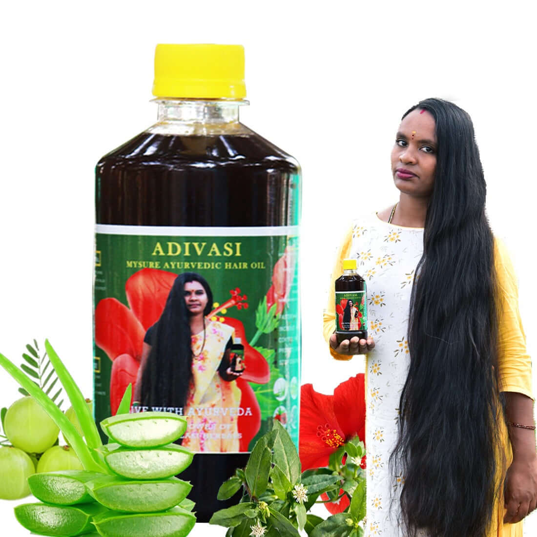 Adivasi Jeeva Sanjeevini Herbal - Ayurvedic Hair Growth Oil